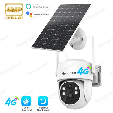 Solar powered security camera by HIPHEN