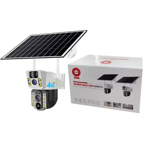 Solar powdered outdoor surveillance cctv camera by HIPHEN