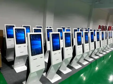 Automatic ticket dispensing touch screen kiosk by HIPHEN