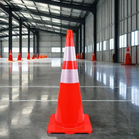 Traffic flexible safety cone by HIPHEN