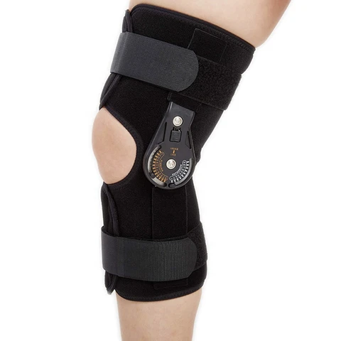Hinged Knee Support Brace Half Length By Scantrik
