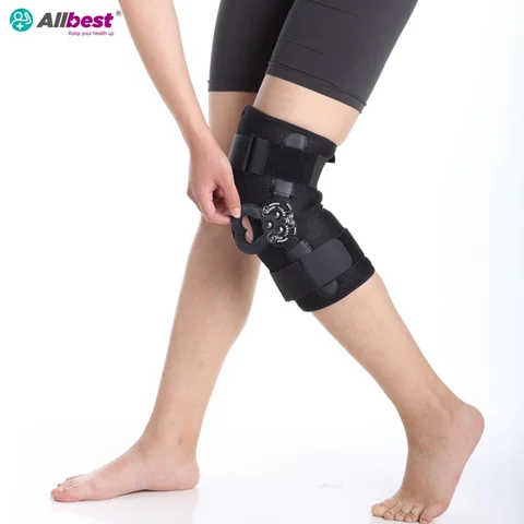 Hinged Knee Brace Support By Scantrik