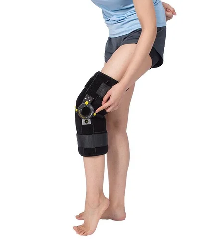 Hinged Knee Brace Immobilizer By Scantrik