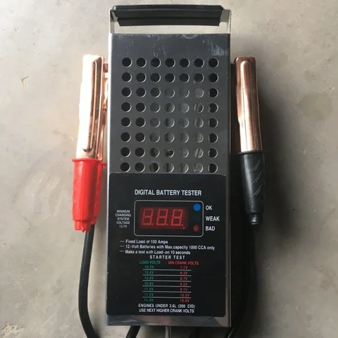 Battery capacity testing device by HIPHEN