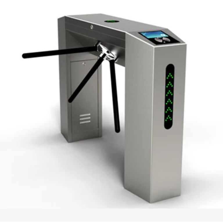 Waist height turnstile barrier by HIPHEN