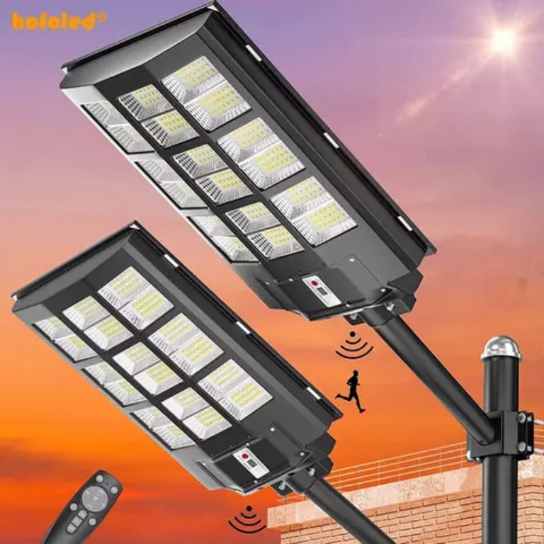 Solar street led lights by HIPHEN