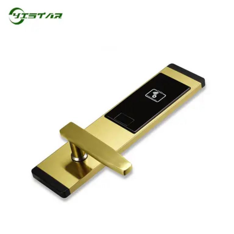 Magnetic card+manual key Smart door lock