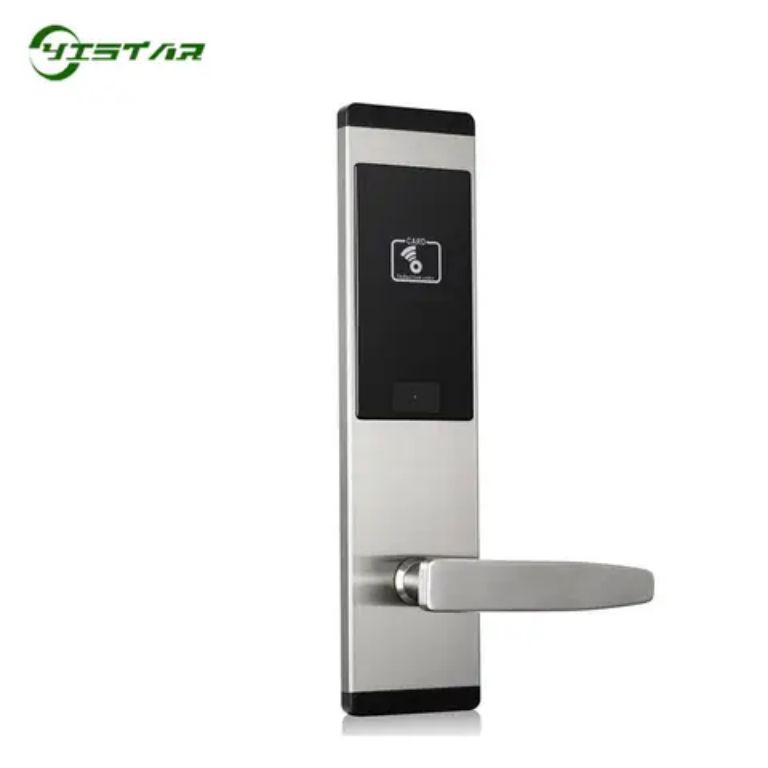 Magnetic card+manual smart door lock by HIPHEN