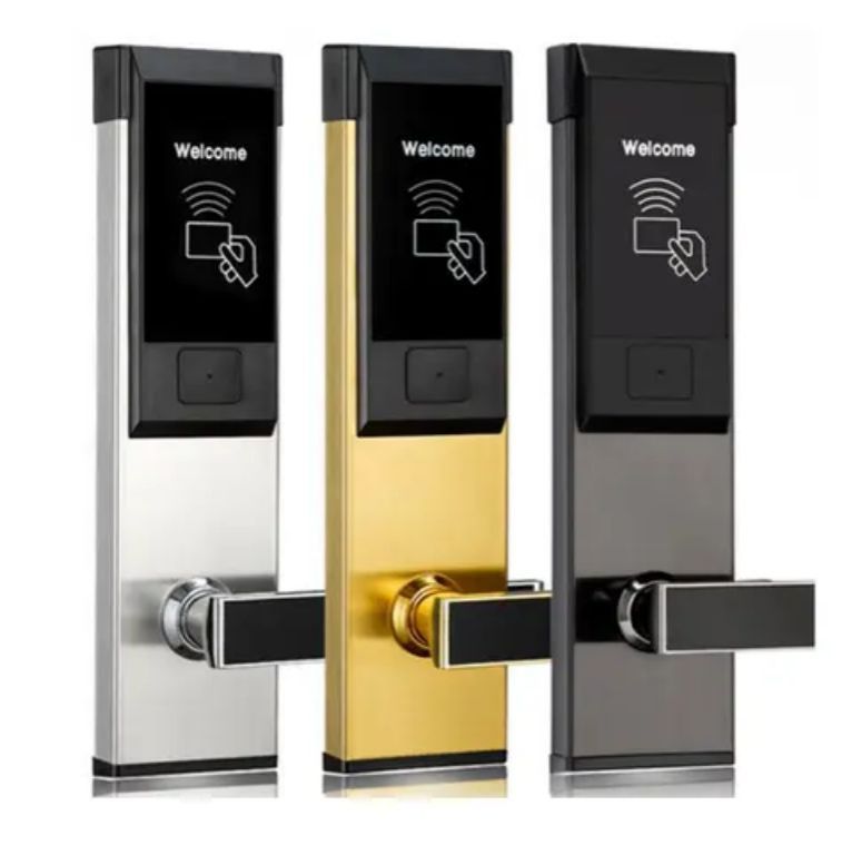 Magnetic card+manual smart door by HIPHEN