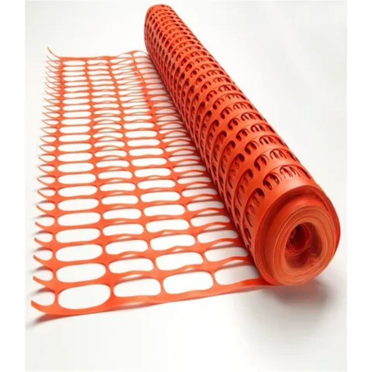 Orange safety plastic fence by HIPHEN