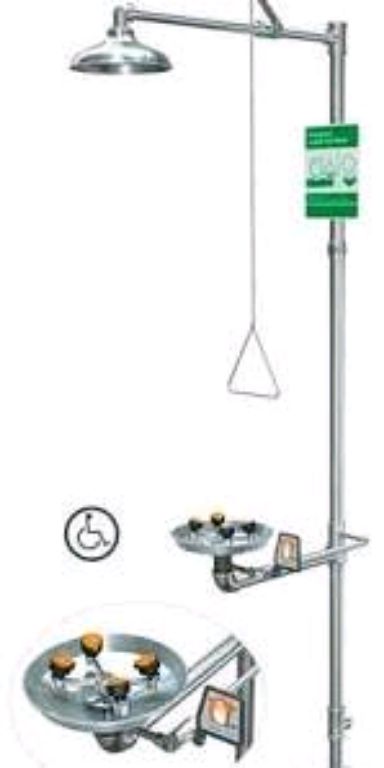 Emergency Shower And Eye Wash By Scantrik