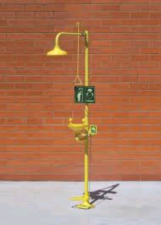 Emergency Eye Wash And Safety Shower by Scantrik