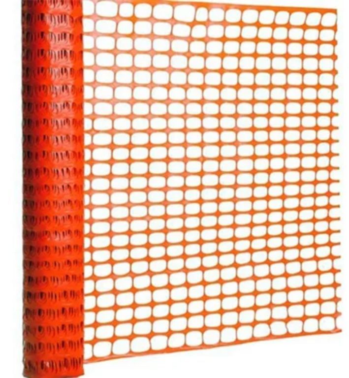 Plastic orange netting safety fence by HIPHEN