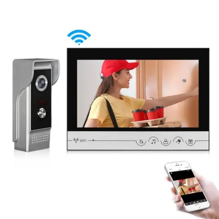 Wireless door phone video by HIPHEN