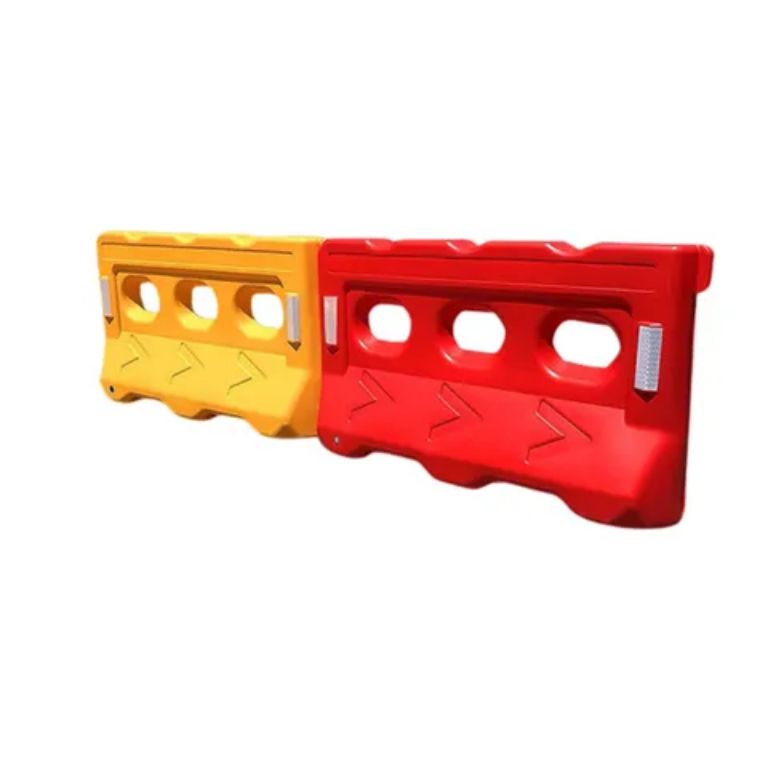 Water filled road safety barrier by HIPHEN