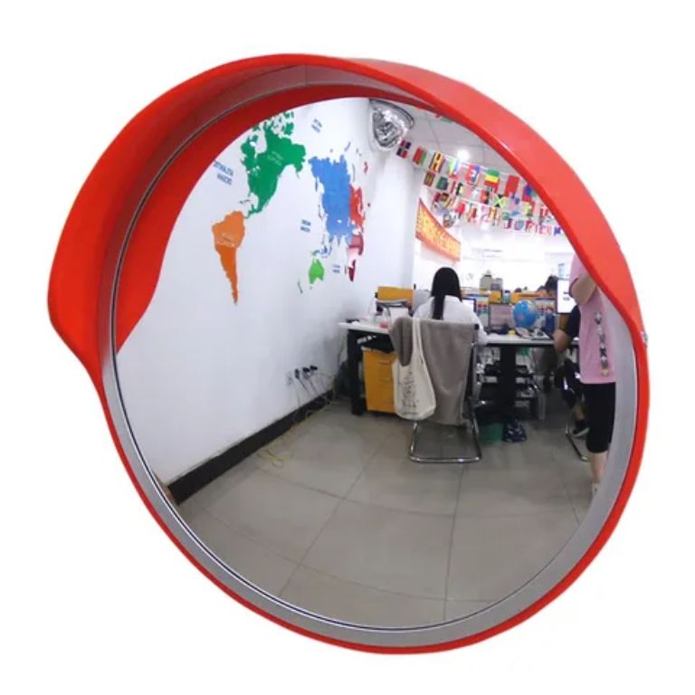 Acrylic stainless steel safety mirror by HIPHEN