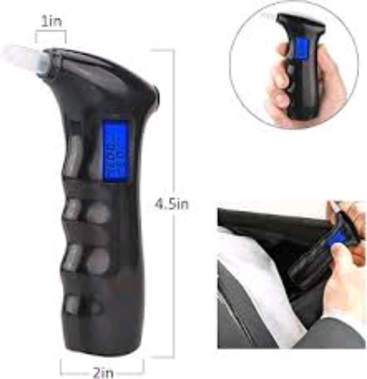 Medical Digital Breath Alcohol Tester by Scantrik
