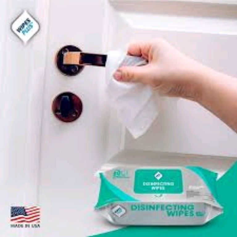 Lemon Scent Disinfecting wipes By Scantrik