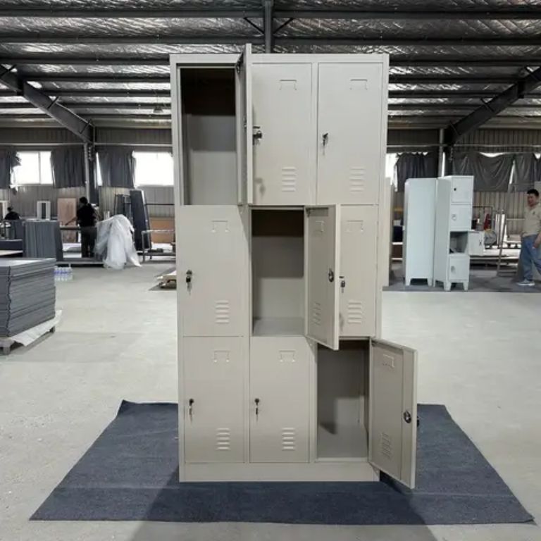 Office security metal effect locker by HIPHEN