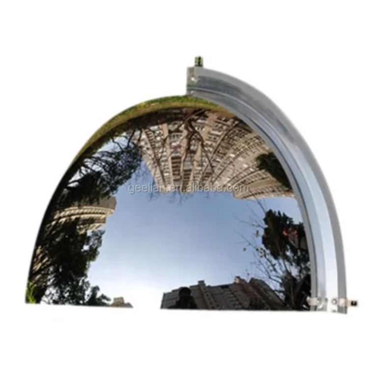 Outdoor half dome mirror by HIPHEN