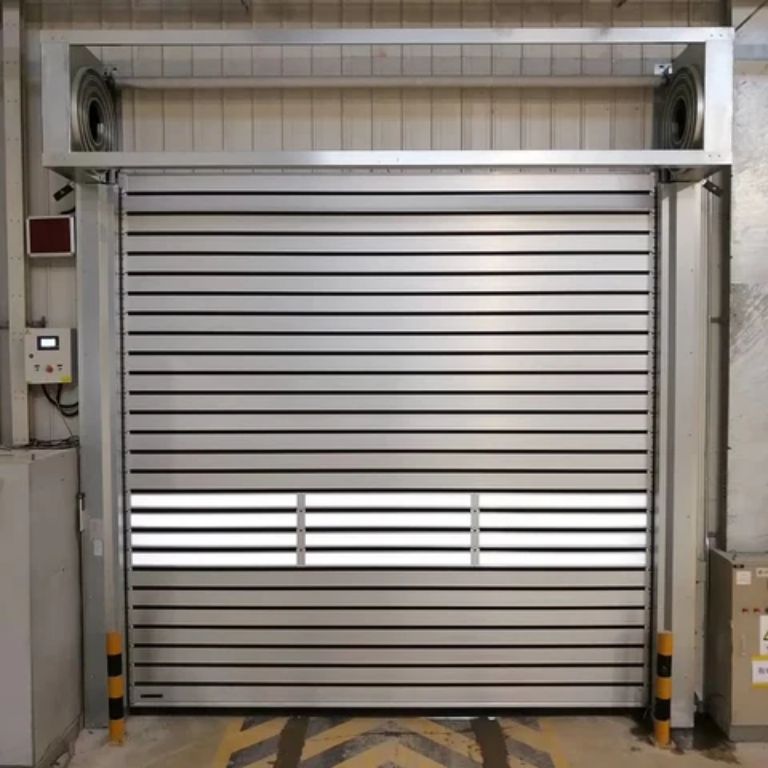 Commercial roller shutter door by HIPHEN