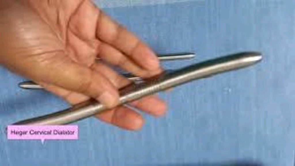Medical Stainless steel Cervical Dilator by Scantrik