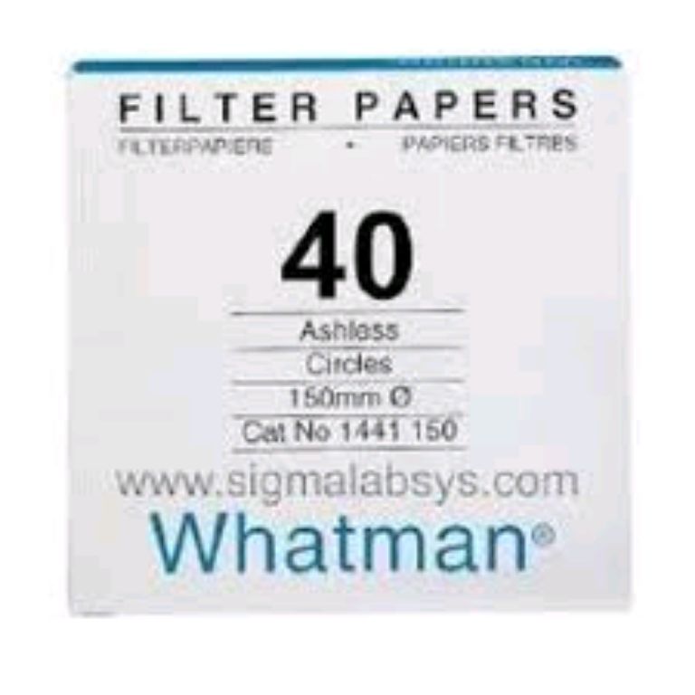 Filtration Filter Paper by Scantrik