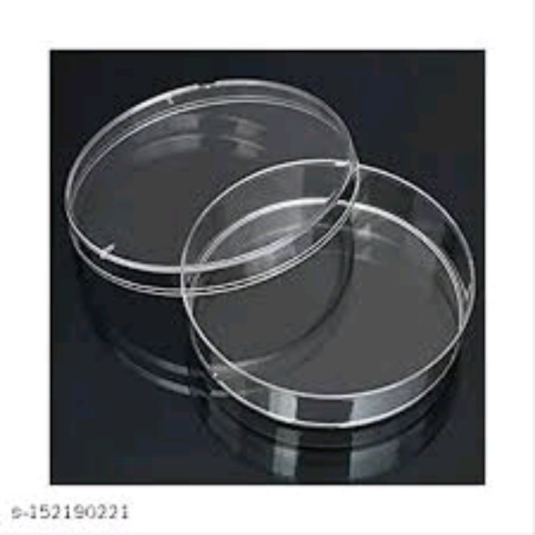 Plastic Lab Petri Culture Plate By Scantrik