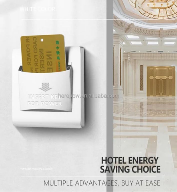 Hotel card switch by HIPHEN