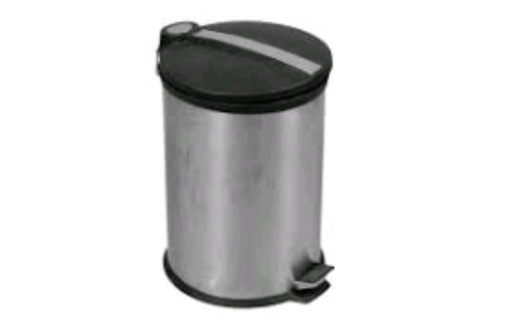 Trash Can Stainless Steel By Scantrik