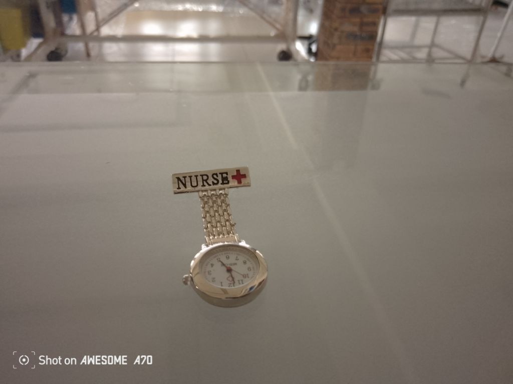 Hospital Nurse Breast Watch By Scantrik