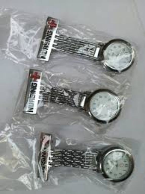 Stainless Steel Nurse Watch By Scantrik