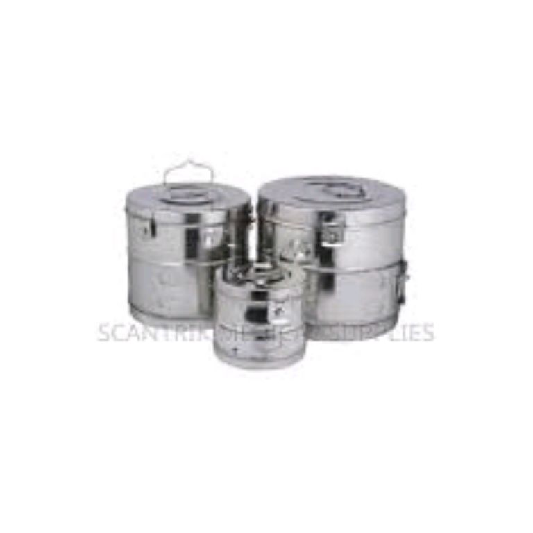 Round Sterilizing Drum 3 in 1 By Scantrik