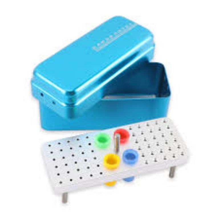 Dental Hole Bur Disinfectant Box By Scantrik
