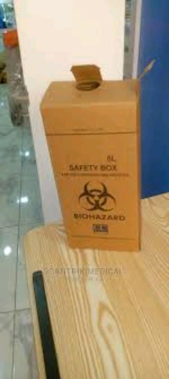 5L Safety Box And Biohazard Box By Scantrik