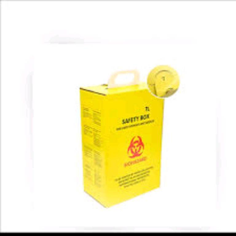 5L Biohazard Safety Box By Scantrik
