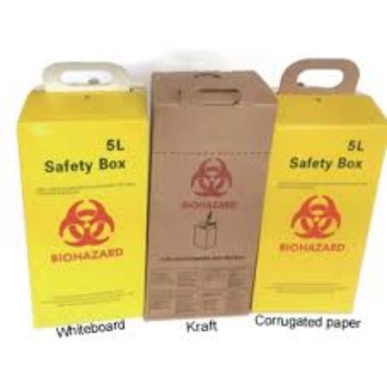 Safety Box For Syringe And Needle By Scantrik