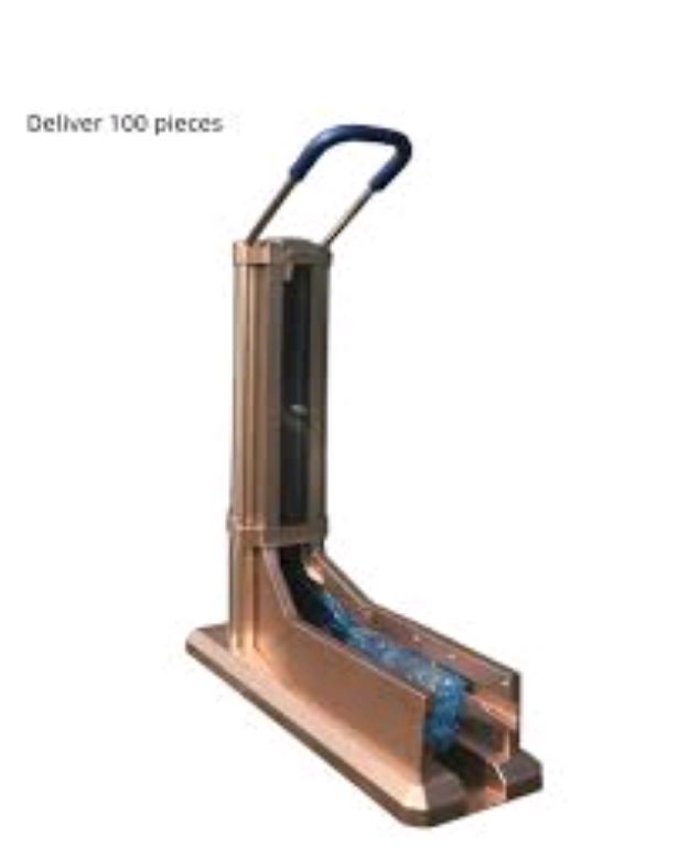 Automatic Shoe Cover Dispenser By Scantrik