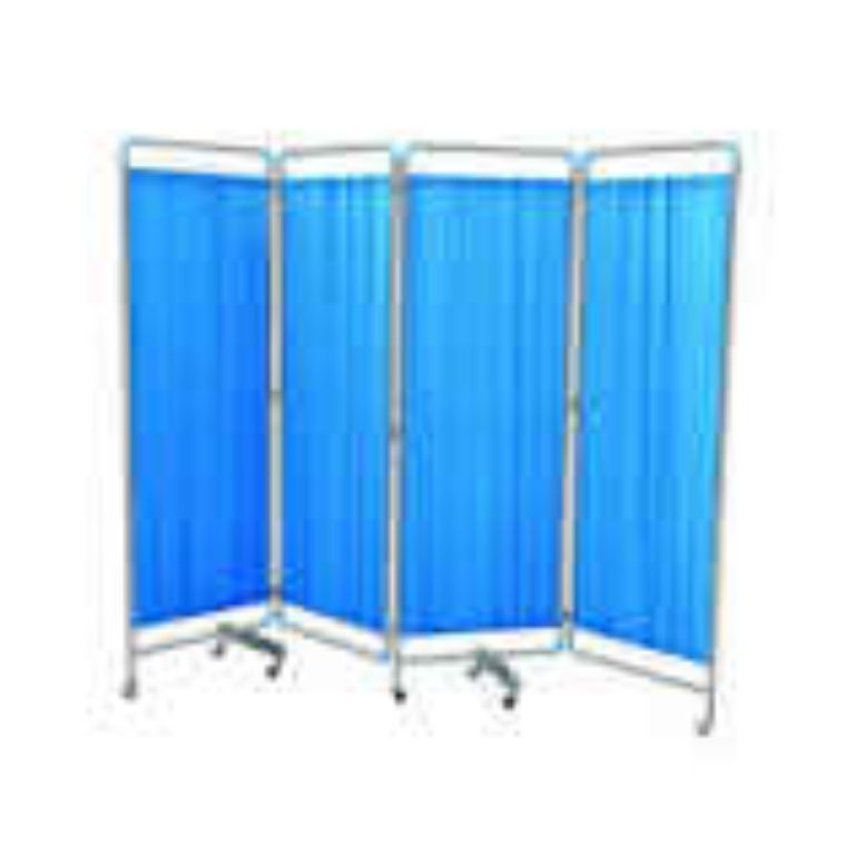 Medical 4 Folding Ward Screen By Scantrik