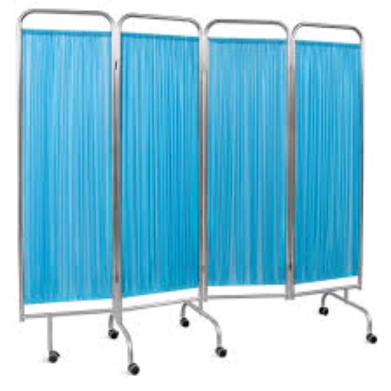 Durable Ward Screen 4 Fold By Scantrik