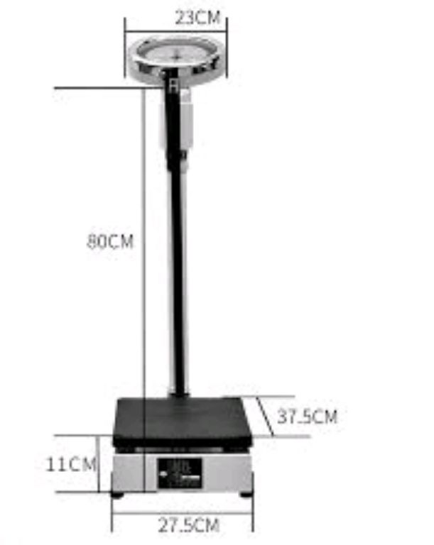 Medical Weighing Scale By Scantrik