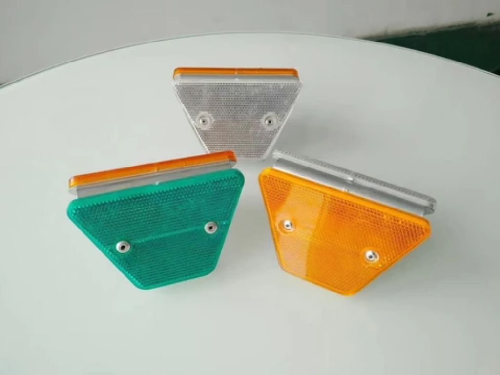 Road guardrail studs by HIPHEN