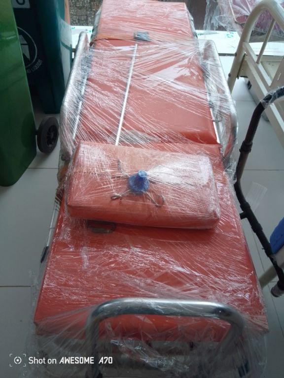 Hospital Bed Aluminum Alloy Ambulance Stretcher By Scantrik