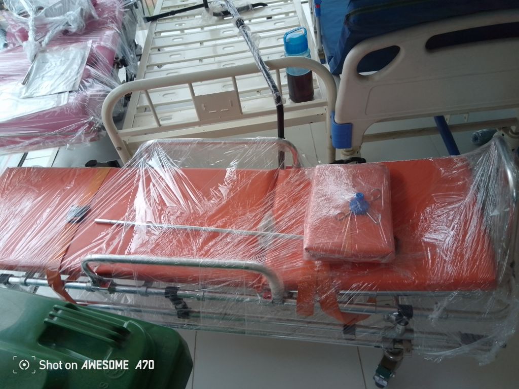 Aluminium Stretcher Bed By Scantrik