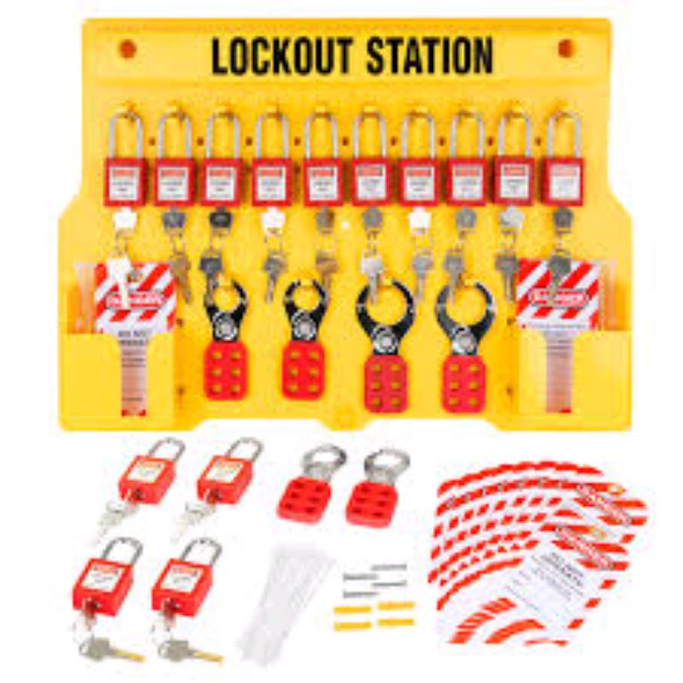 Tagout station storage by HIPHEN