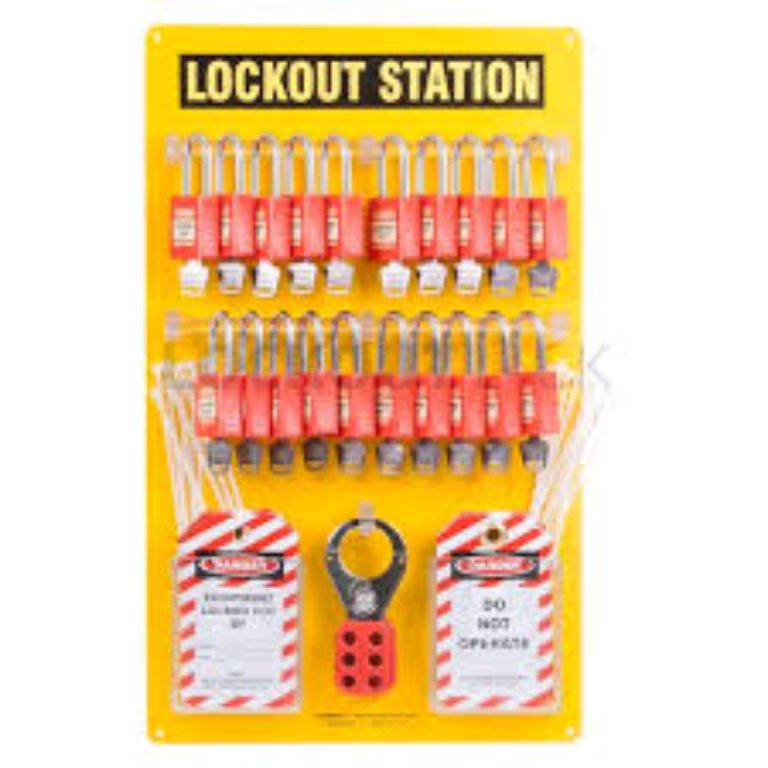 Loto station cabinet by HIPHEN