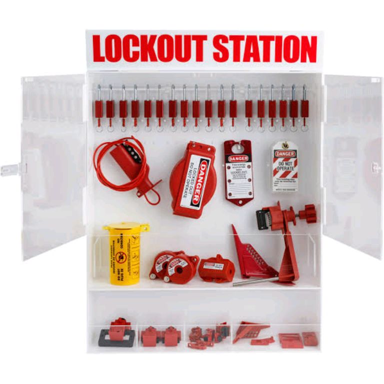 Lockout station board by HIPHEN