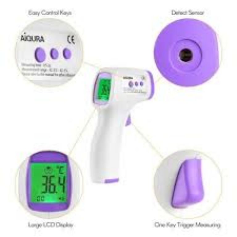 Non Contact infrared Thermometer By Scantrik