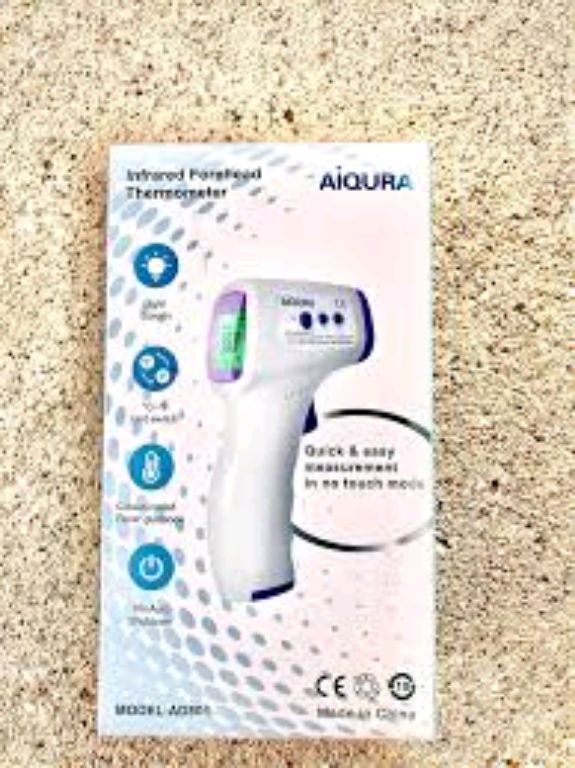 AIQURA Infrared Forehead thermometer By Scantrik