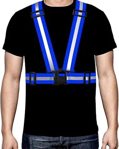 Elastic flex high visibility fluorescent safety vest by HIPHEN